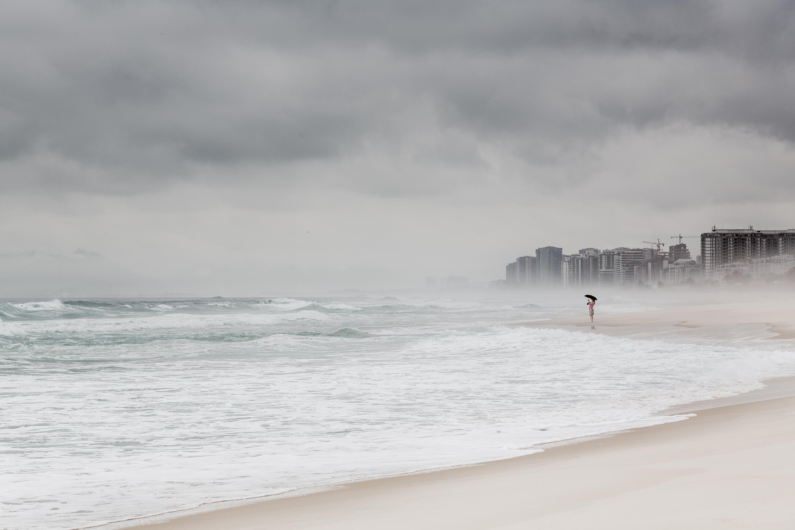Alone on Barra beach